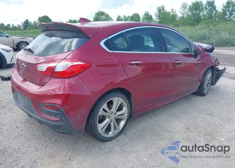 2017 Chevrolet Cruze Premier Auto из США, поврежденный, VIN 3G1BF6SM1HS547186